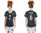 Womens Germany #6 Khedira Away Soccer Country Jersey