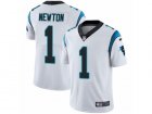 Mens Nike Carolina Panthers #1 Cam Newton Vapor Untouchable Limited White NFL Jersey