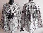 nhl Edmonton Oilers #14 Jordan Eberle White Camo