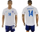 England 14 WALCOTT Home 2018 FIFA World Cup Soccer Jersey