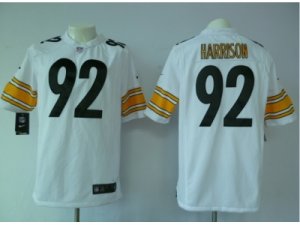 Nike pittsburgh steelers #92 harrison white Game Jerseys