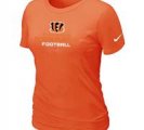 Women Cincinnati Bengals Orange T-Shirt