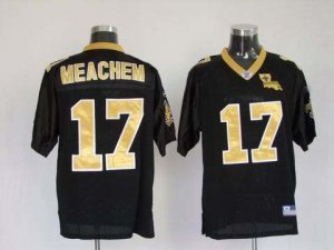 nfl new orleans saints #17 meachem black