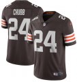 Nike Browns #24 Nick Chubb Brown 2020 New Vapor Untouchable Limited Jersey