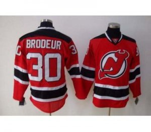 nhl devils #30 brodeur red