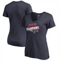Womens New England Patriots NFL Pro Line by Fanatics Branded Navy 2017 AFC East Division Champions