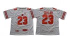 Wisconsin Badgers #23 Jonathan Taylor White College Football Jersey