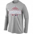 Nike New England Patriots Long Sleeve 2014 T-Shirt Light grey