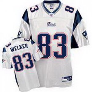 nfl new england patriots #83 wes welker white[kids]