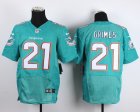 Nike Miami Dolphins #21 Grimes green jerseys(Elite)