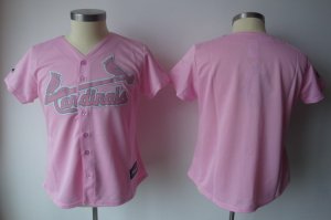 MLB Women Jerseys St.Louis cardinals blank pink