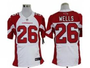 Nike Arizona Cardinals #26 Chris Wells White Elite Jerseys