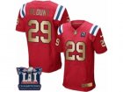 Mens Nike New England Patriots #29 LeGarrette Blount Elite Red Gold Alternate Super Bowl LI Champions NFL Jersey