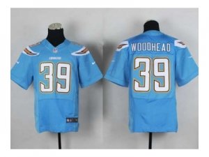 Nike jerseys san diego chargers #39 woodhead lt.blue[new Elite]