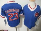 Cubs #23 Ryne Sandberg Blue Toddler Jersey