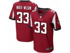 Mens Nike Atlanta Falcons #33 Blidi Wreh-Wilson Elite Red Team Color NFL Jersey
