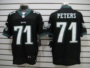 Nike NFL philadelphia eagles #71 Peters black Jerseys(Elite)