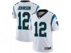 Mens Nike Carolina Panthers #12 Charles Johnson Vapor Untouchable Limited White NFL Jersey