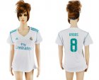 2017-18 Real Madrid 8 KROOS Home Women Soccer Jersey