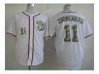 mlb jerseys washington nationals #11 zimmerman white[number camo]