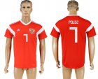 Russia 7 POLOS Home 2018 FIFA World Cup Thailand Soccer Jersey