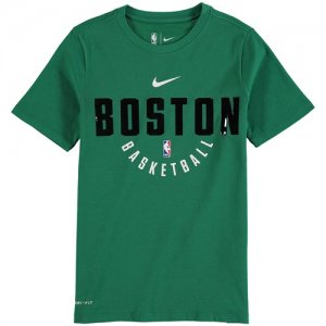 Boston Celtics Men Kelly Green Nike Elite Practice Performance T-Shirt