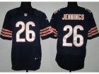 Nike NFL Chicago Bears #26 Tim Jennings Blue Jerseys(Elite)