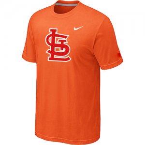 MLB St.Louis Cardinals Heathered Orange Nike Blended T-Shirt