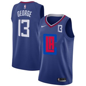 Clippers #13 Paul George Number Swingman Jersey