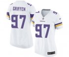 Women's Nike Minnesota Vikings #97 Everson Griffen Game White NFL Jersey