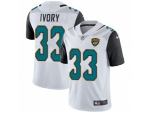 Nike Jacksonville Jaguars #33 Chris Ivory White Vapor Untouchable Limited Player NFL Jersey