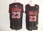 nba chicago bulls #23 jordan black[fashion embroidered]