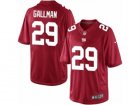 Mens Nike New York Giants #29 Wayne Gallman Limited Red Alternate NFL Jersey