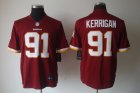 Nike NFL washington redskins #91 Kerrigan red Game Jerseys