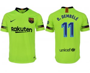 2018-19 Barcelona 11 O. DEMBELE Away Thailand Soccer Jersey