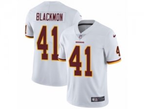 Mens Nike Washington Redskins #41 Will Blackmon Vapor Untouchable Limited White NFL Jersey