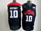 2012 usa jerseys #10 bryant blue