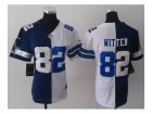 Nike Women Dallas Cowboys #82 Jason Witten blue-white jerseys[Elite split]