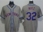 New York Mets #32 Steven Matz Grey New Cool Base Stitched MLB Jersey