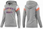 Women Chicago bears Logo Pullover Hoodie-102