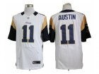 Nike NFL St. Louis Rams #11 Tavon Austin White Jerseys(Elite)