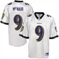 nfl baltimore ravens #9 steve mcnair white