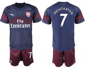 2018-19 Arsenal 7 MKHITARYAN Away Soccer Jersey