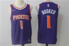 Phoenix Suns #1 Devin Booker Purple Nike Jersey