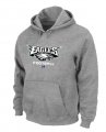 Philadelphia Eagles Critical Victory Pullover Hoodie Grey