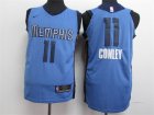 Grizzlies #11 Mike Conley Light Blue Nike Authentic Jersey