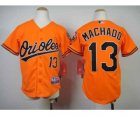 Youth mlb jerseys baltimore orioles #13 machado orange