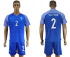 Holland #2 Veltman Away Soccer Country Jersey