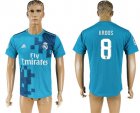 2017-18 Real Madrid 8 KROOS Third Away Thailand Soccer Jersey