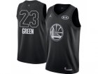 Men Nike Golden State Warriors #23 Draymond Green Black NBA Jordan Swingman 2018 All-Star Game Jersey